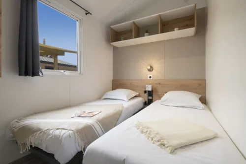 Huuraccommodatie(s) - Cottage Edelweiss 3 Slaapkamers Premium - image n°7 - Camping Sandaya La Nublière