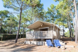 Location - Lodge Fidji / S - Camping Campéole Les Tourterelles