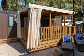 Huuraccommodatie(s) - Cottage Toscane Premium / D - Camping Campéole Les Tourterelles