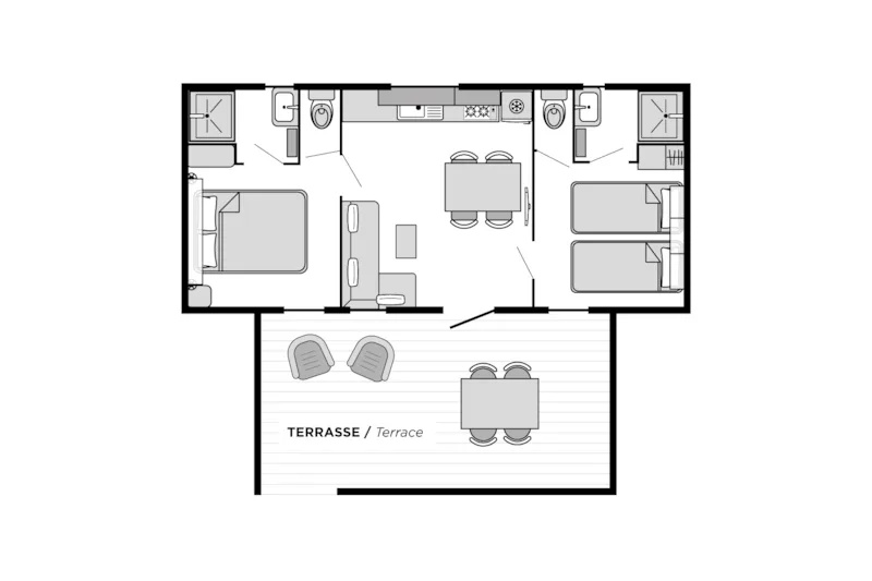 Cottage Olbia Confort Climatisé / S