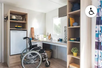 Mietunterkunft - Cottage Access' Prm Standard Klimatisiert / D - Camping Club Les Tourterelles - MS Vacances