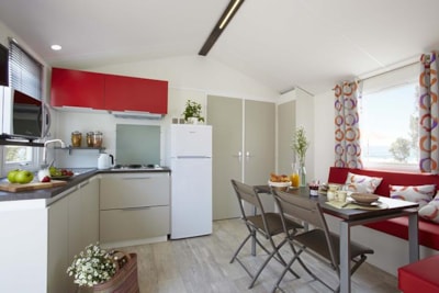 Bungalow Bouleau 28 m² with wooden terrace — 2