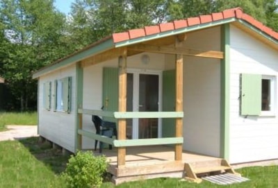Chalet 35 m² with covered wooden terrace — 6