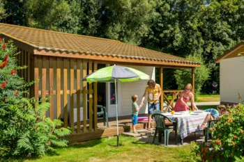 Mietunterkunft - Hütte 32M² + Terrasse (13M²) - Au Clos de la Chaume Sites et Paysages