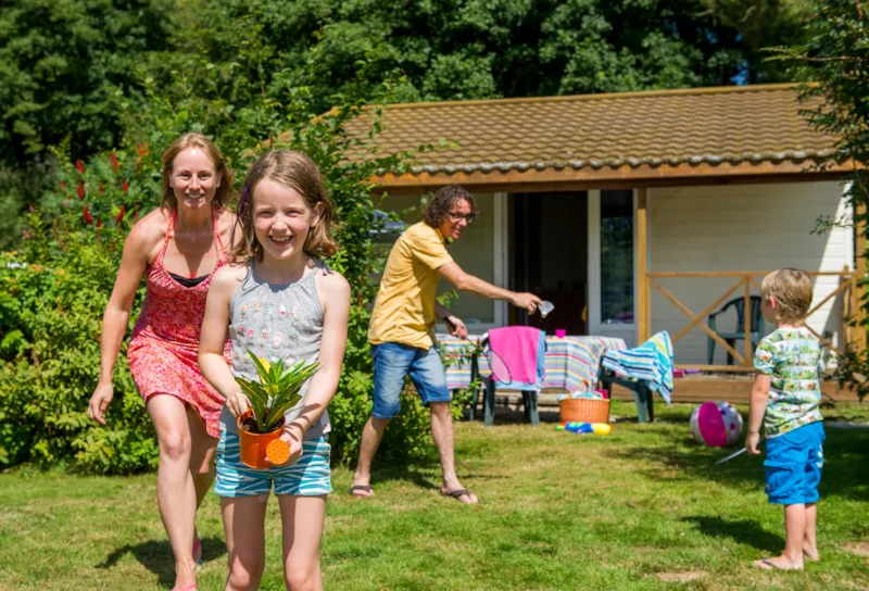 Chalet Cosy 32 M² Avec Grande Terrasse Bois Couverte (13M²)