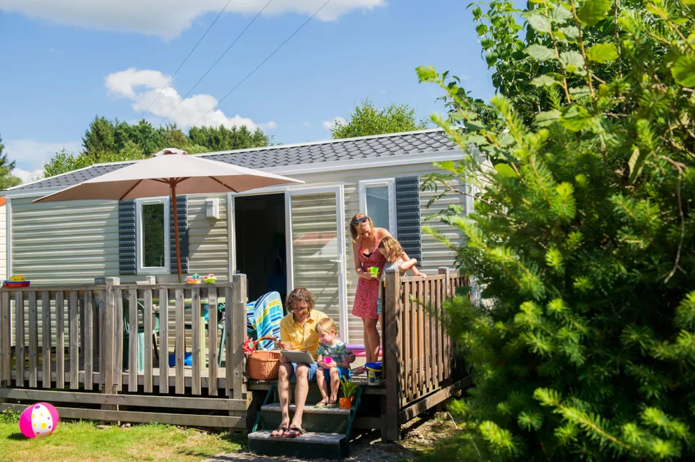 Mietunterkunft - Bungalow Bouleau 28 M² + Terrasse - Au Clos de la Chaume Sites et Paysages