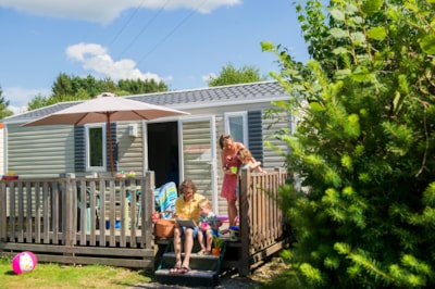 Bungalow Bouleau 28 m² with wooden terrace — 1