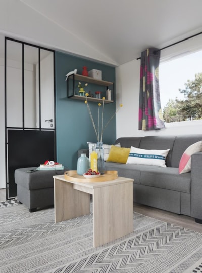Bungalow Châtaignier 32m²  with wooden terrace — 2