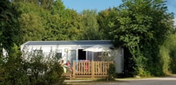 Accommodation - Bungalow Châtaignier 32M²  With Wooden Terrace - Sites et Paysages Au Clos de la Chaume