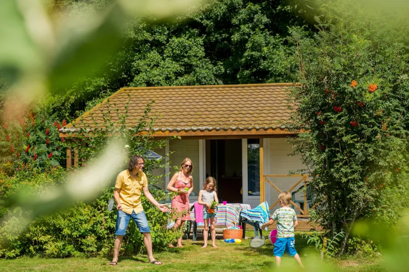 Chalet Cosy 32 M² Avec Grande Terrasse Bois Couverte (13M²)