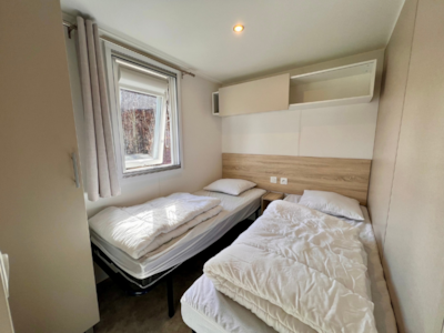 Bungalow Peuplier 28 m² with semi-covered wooden terrace — 7