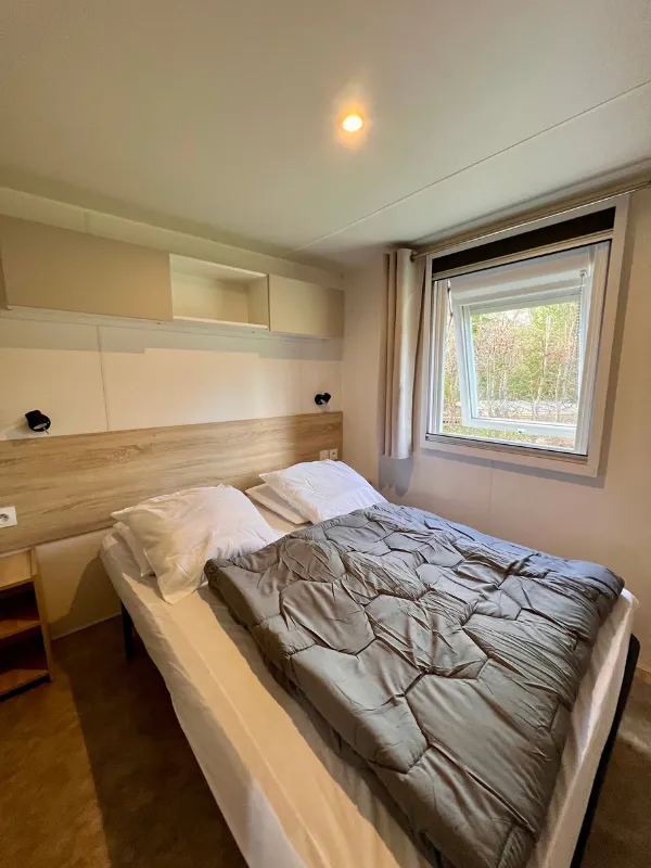 Bungalow Peuplier 28 M² Avec Terrasse Bois Semi-Couverte