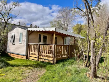 Mietunterkunft - Bungalow Peuplier 28 M² With Wooden Terrace - Au Clos de la Chaume Sites et Paysages