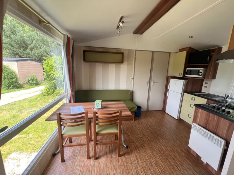 Bungalow Epicea 28M² Avec Terrasse Bois Couverte