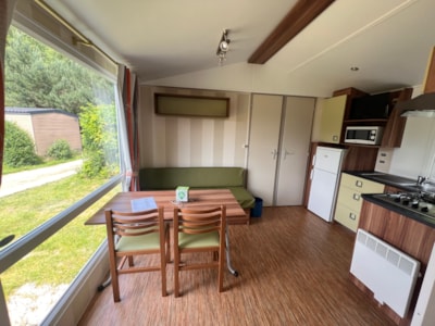 Bungalow 28m² with covered wooden terrace — 3