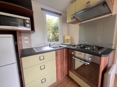 Bungalow 28m² with covered wooden terrace — 4