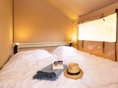 Tent under the Stars Vosges 25 m² with wooden terrace - without sanitary facilities (by the stream) — 8