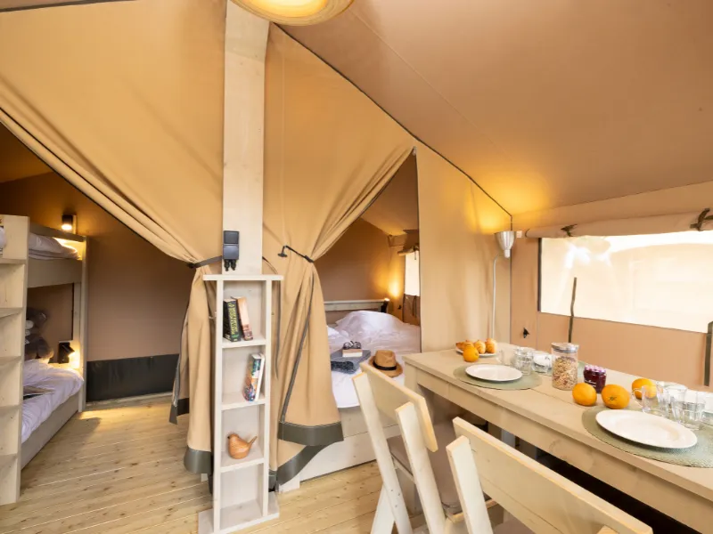 Tente Etoile Des Vosges 25 M²  Avec Terrasse En Bois - Sans Sanitaires (Bord De Ruisseau)