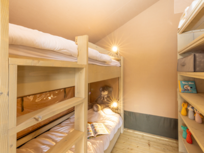 Tent under the Stars Vosges 25 m² with wooden terrace - without sanitary facilities (by the stream) — 4