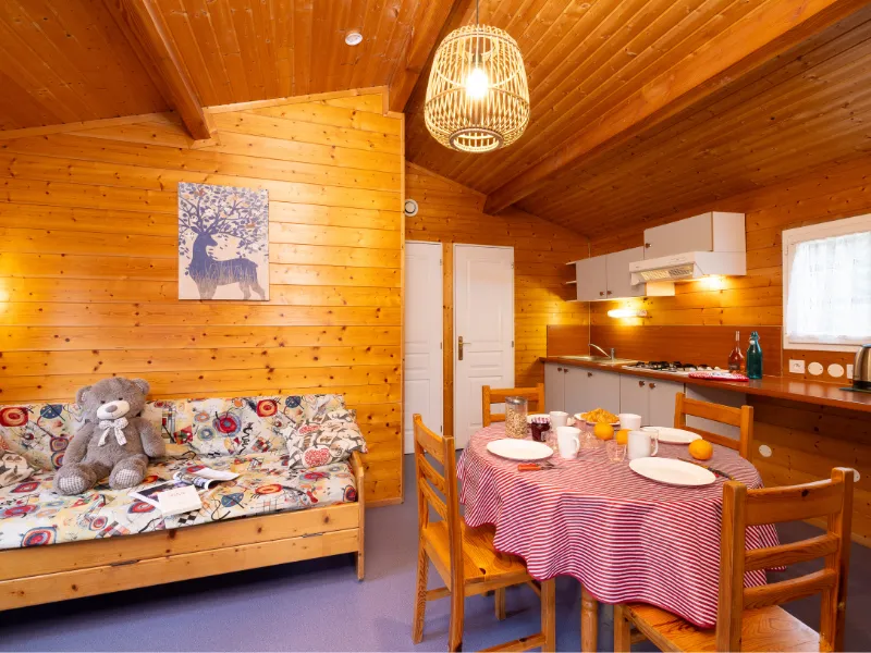 Chalet Montagne 35 M² Avec Terrasse Bois Couverte