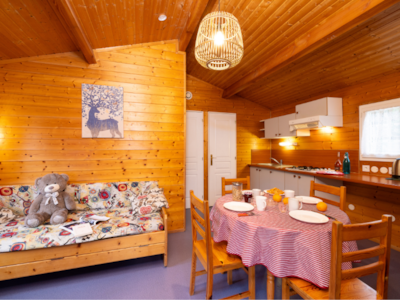 Chalet 35 m² with covered wooden terrace — 2