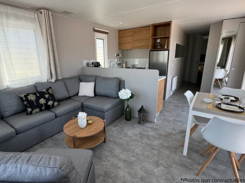 Bungalow Rêve D'été 40M² - Terrasse Bois Semi Couverte