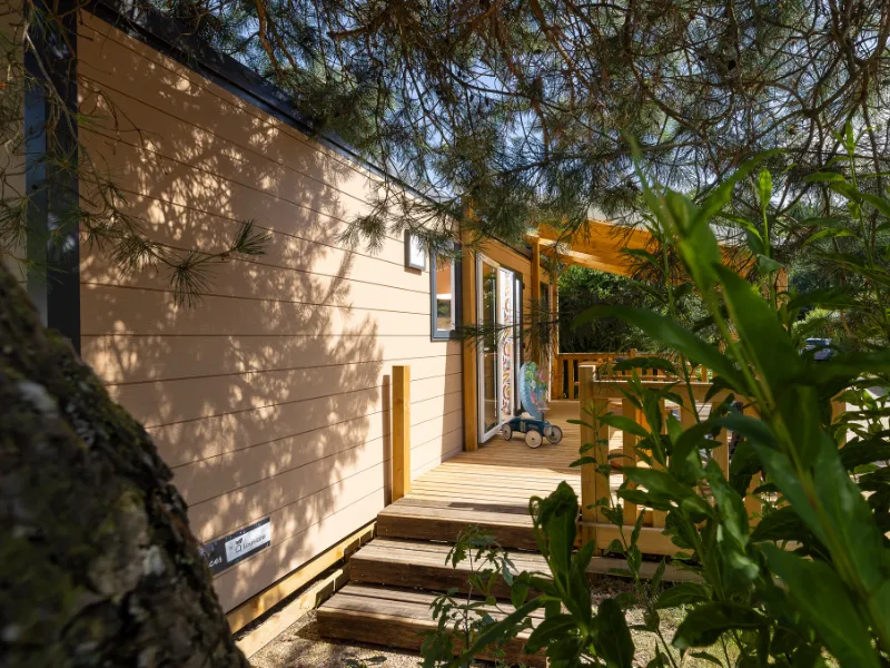 Bungalow Sapin - 32M² Avec Terrasse En Bois Semi-Couverte