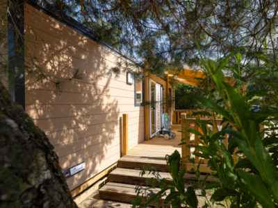 Bungalow Sapin - 32m²  with semi-covered wooden terrace — 7