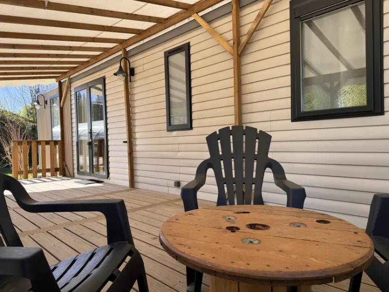 Bungalow Rêve D'été 40M² - Terrasse Bois Semi Couverte