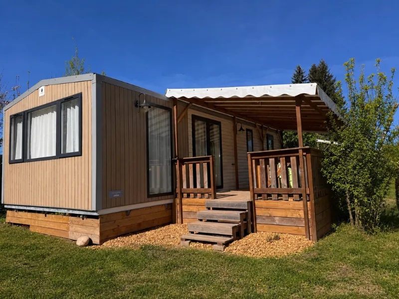 Bungalow Rêve D'été 40M² - Terrasse Bois Semi Couverte
