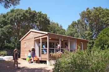 Mietunterkunft - Bungalow Lodge 6 - Camping Pertamina Village U Farniente