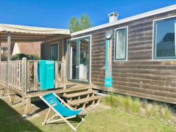 Accommodation - Cottage Prestige - 3 Bedrooms (With Sheets/Tv Set) - Camping Seasonova Le Point du Jour