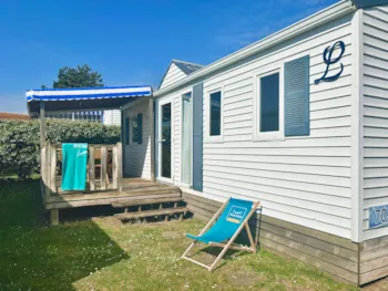 Location - Cottage Prestige - 3 Chambres (Lits Préparés/Télévision) - Camping Seasonova Le Point du Jour