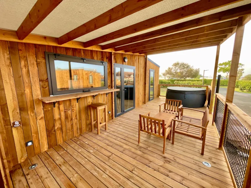 La Clairiere Seasonova - Cottage Signature, Jacuzzi Privatif