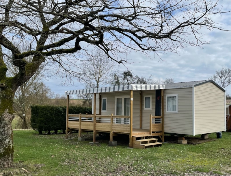 Lodge Stacaravan - 3 slaapkamers -