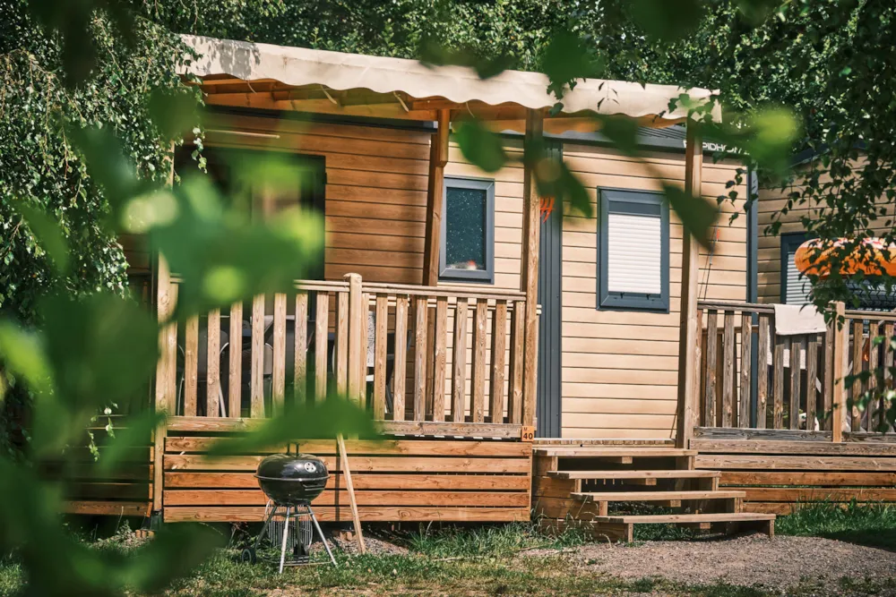 Accommodation - Mobil Home Premium Luxe - 3 Bedrooms - Flower Camping LA STENIOLE