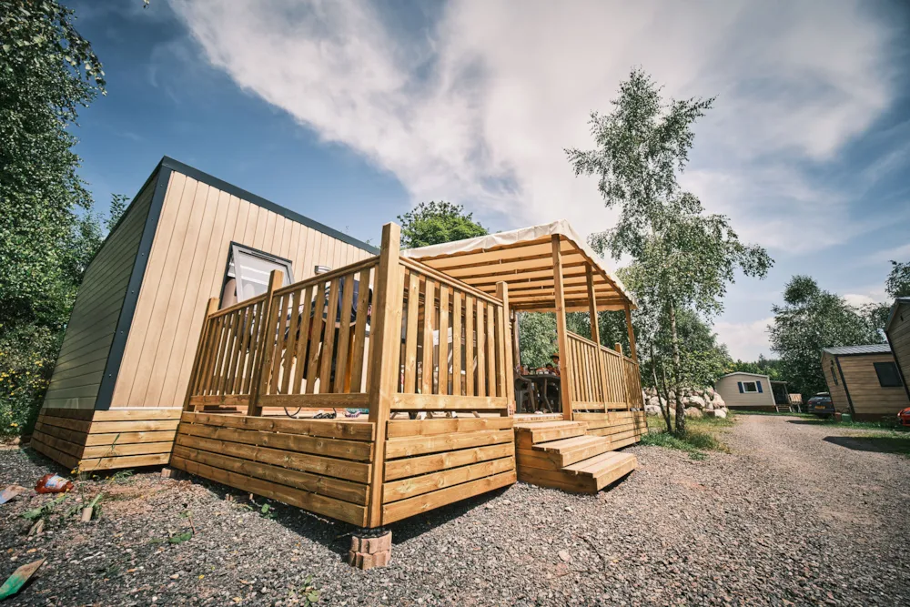 Accommodation - Premium 3-Bedroom Mobile Home - Flower Camping LA STENIOLE