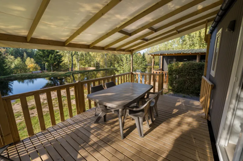 Mobil-Home Exception Vue Étang- 2 Chambres