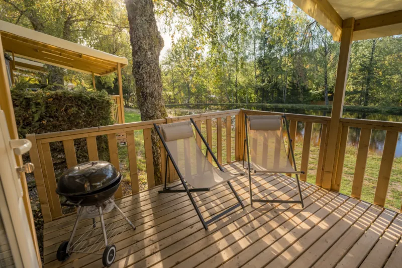 Mobil-Home Exception Vue Étang- 2 Chambres