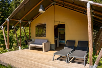 Tente safari 37m² — 2