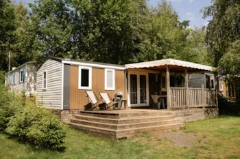 Mietunterkunft - Premium-Mobilheim - 3 Zimmer - Flower Camping LA STENIOLE