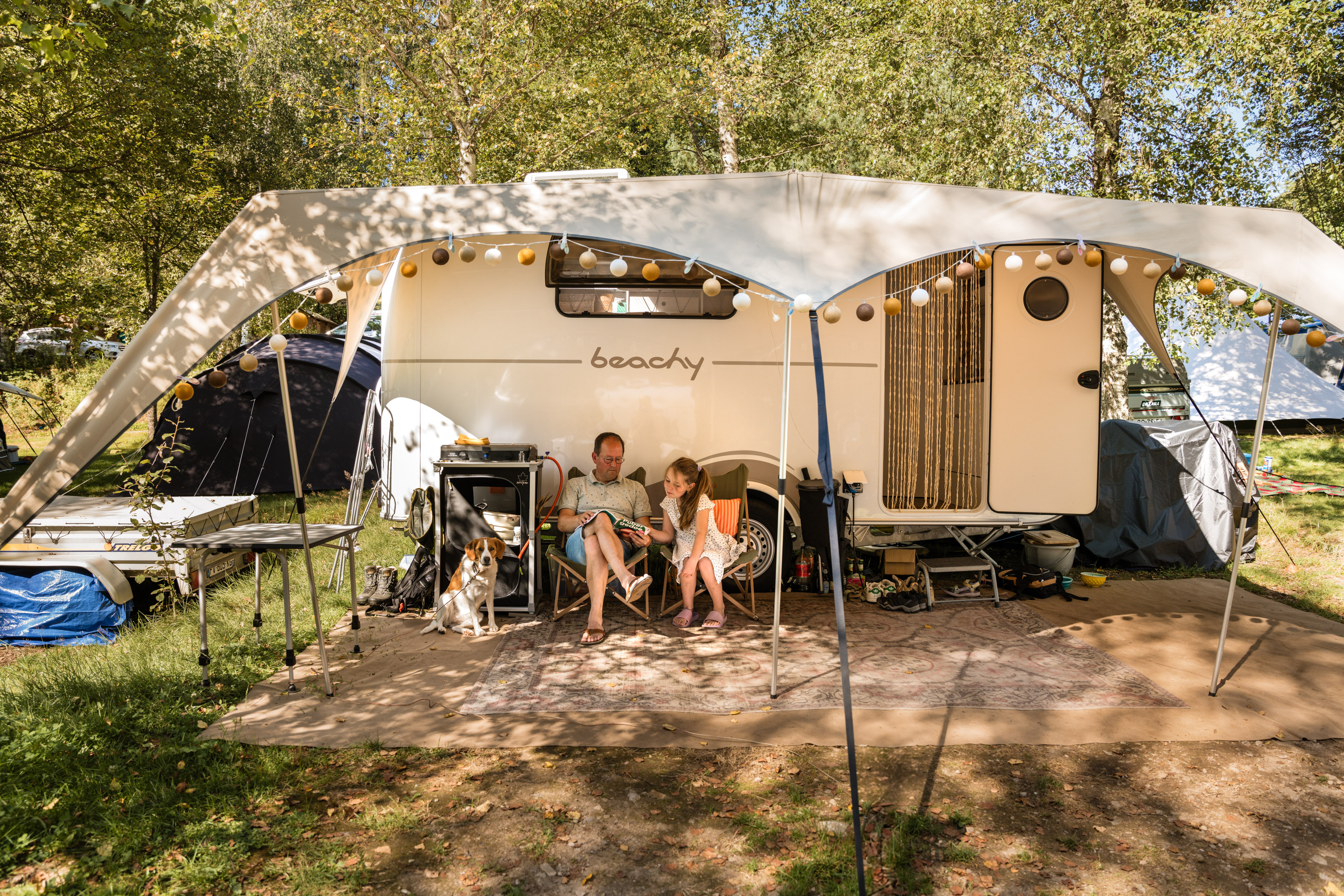 Forfait Confort (1 tente, caravane ou camping-car / 1 voiture / électricité 10A)