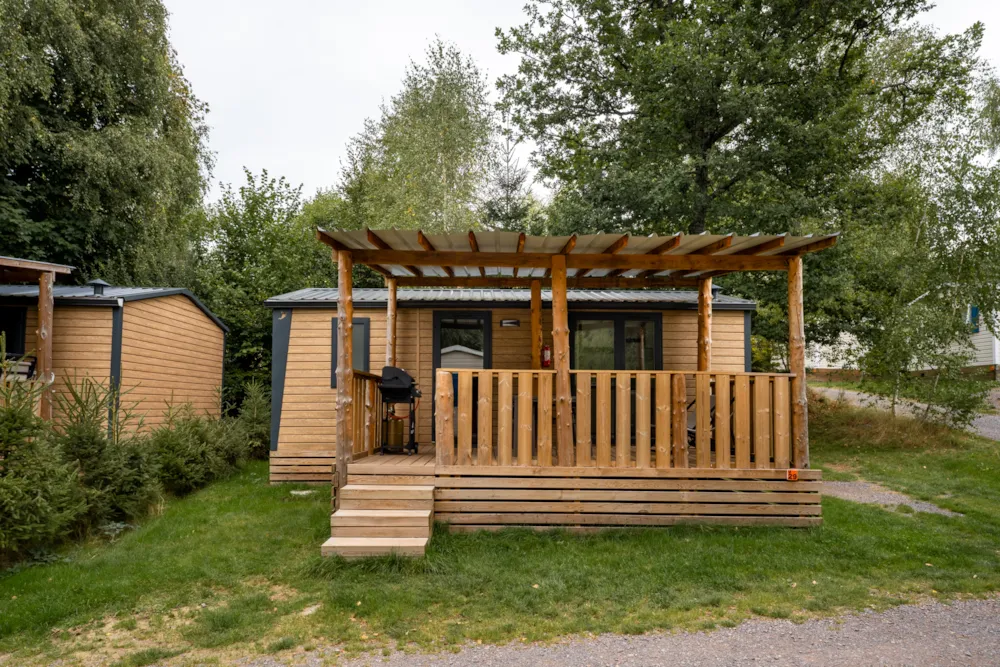 Location - Mobil-Home Horizon - 2 Chambres - Flower Camping LA STENIOLE