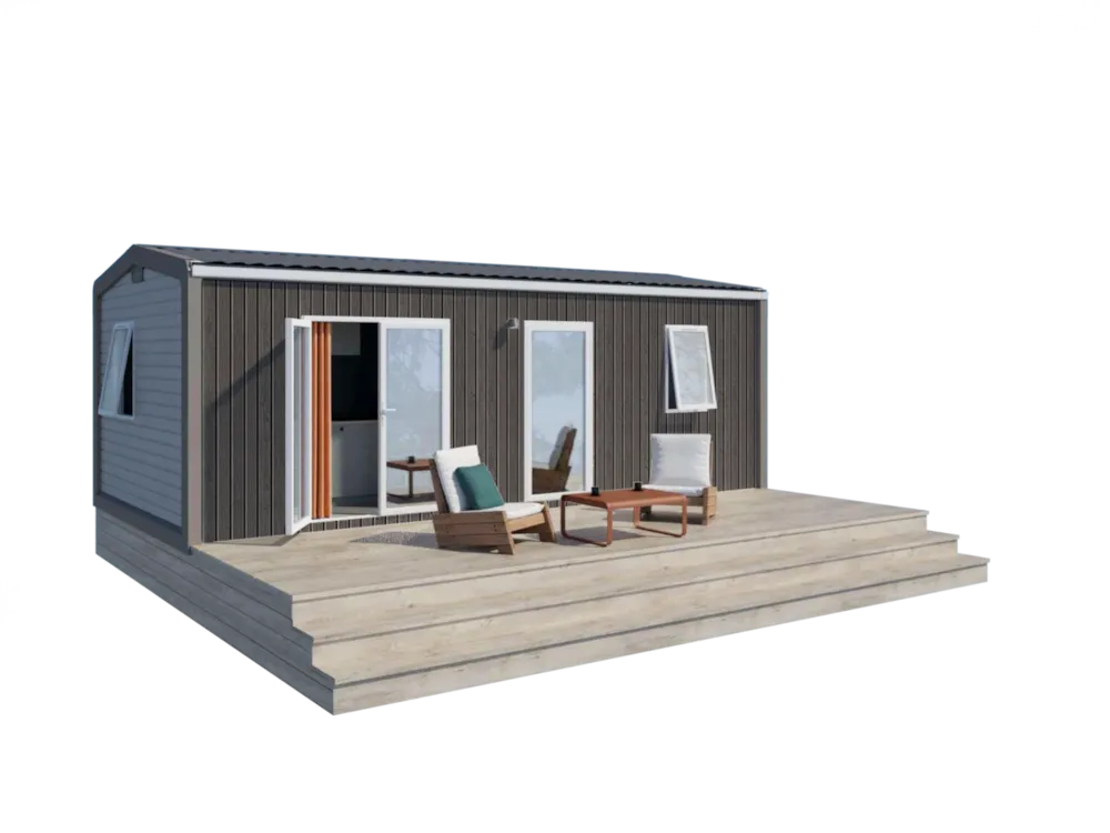 Location - Mobil-Home Évasion - Flower Camping LA STENIOLE