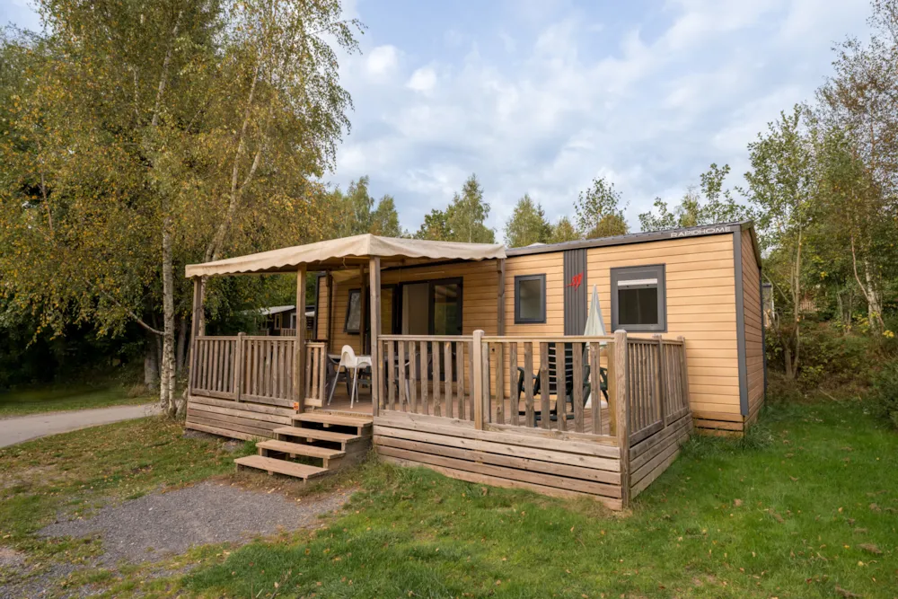 Location - Mobil Home Premium Confort - 3 Chambres - Flower Camping LA STENIOLE