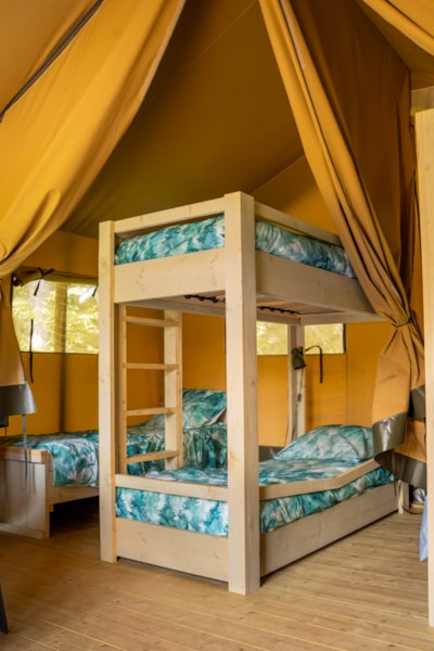 Tente safari 37m² — 3