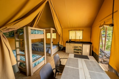 Tente safari 37m² — 5