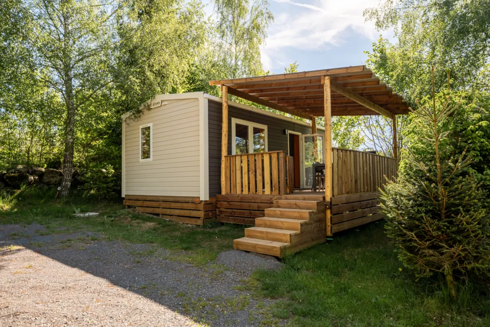 Location - Mobil-Home Évasion - Flower Camping LA STENIOLE