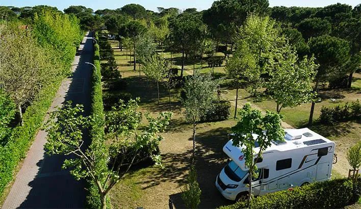 Emplacement Venezia - Prise Tv-Sat - Caravane, Camping Car, Tente