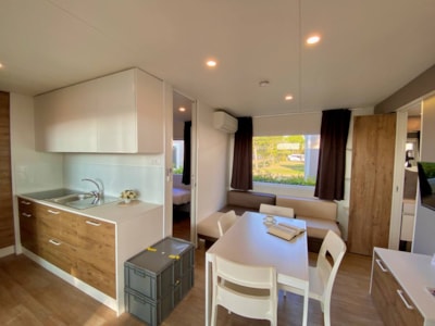 Mobile Home Dog Lounge - 35m²  in Dog Camp for Guests with dog - 2 bedrooms — 6